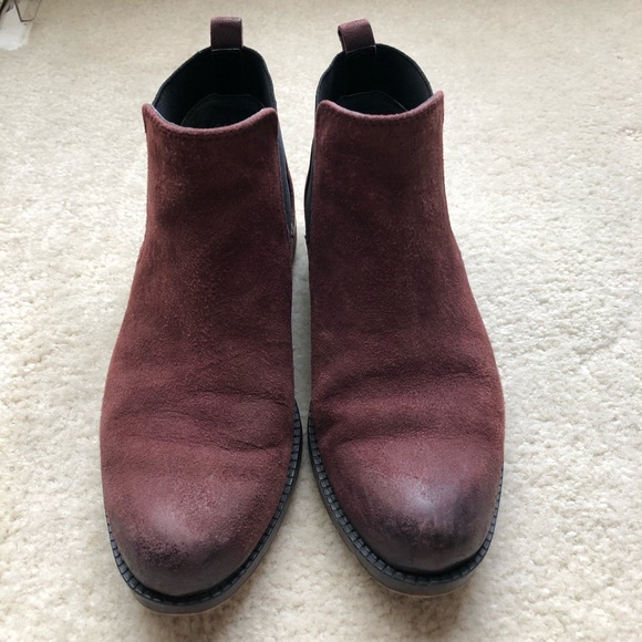 Franco Sarto Claudio Chelsea Boot - 6M - Maroon - Picture 3 of 7